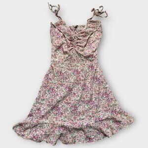 Pink Floral Dress